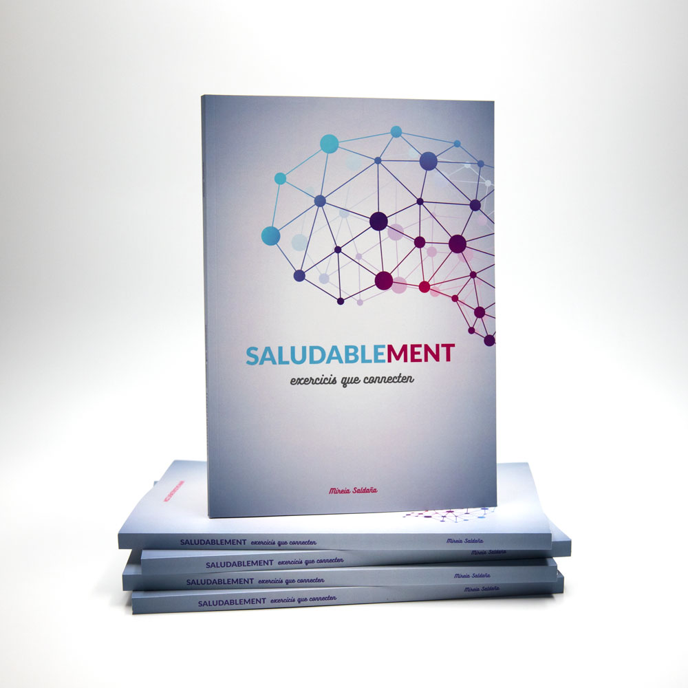 Saludablement Llibre Pila de llibres de Saludablement sobre fons blanc